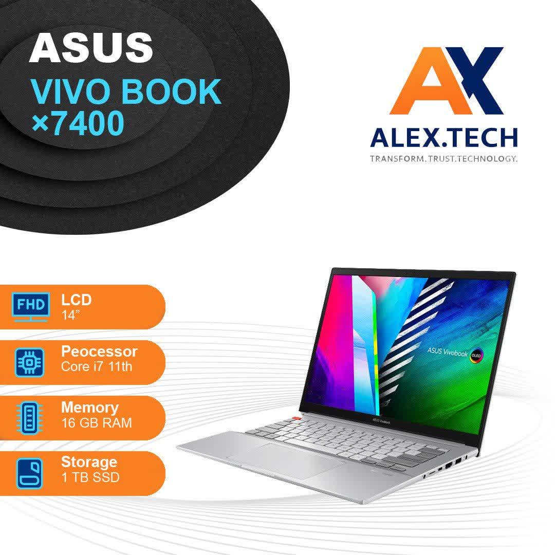 لپ تاپ استوک ASUS VIVOBOOK ×7400 i7-11370H|16| 1T...