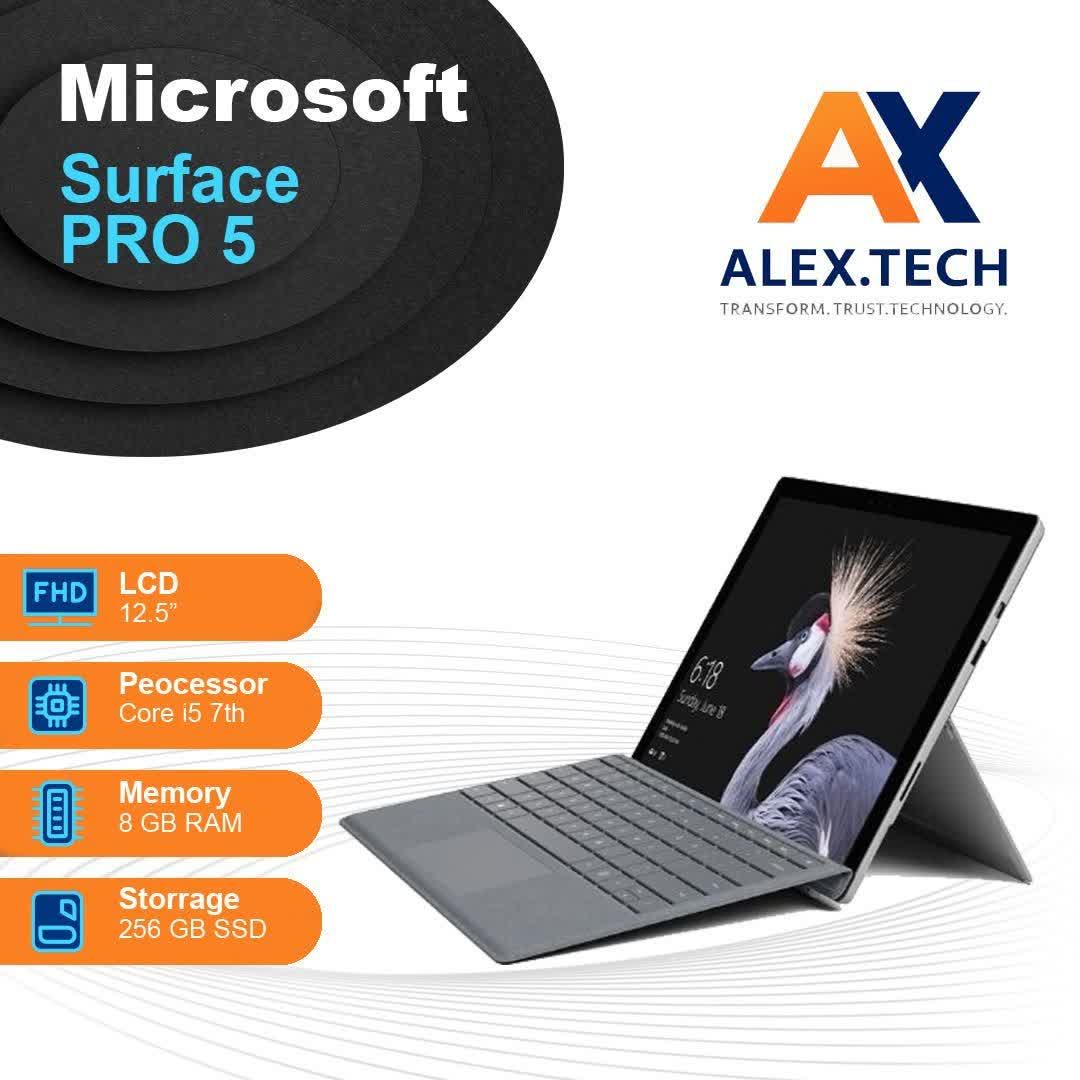 لپ تاپ استوک “Microsoft surface pro5 i5-7300U|8|256|12.5