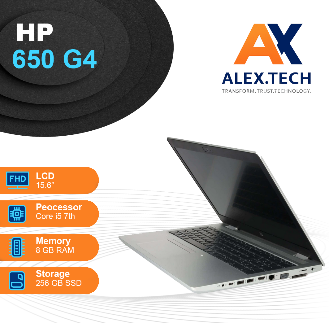 لپ تاپ استوک “HP 650 G4 |i5-7th|8|256|15.6