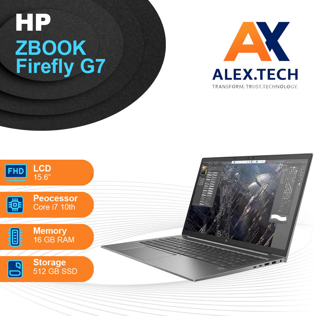 لپ تاپ استوک “HP Zbook firefly G7 |i7-10th|16|512|15.6