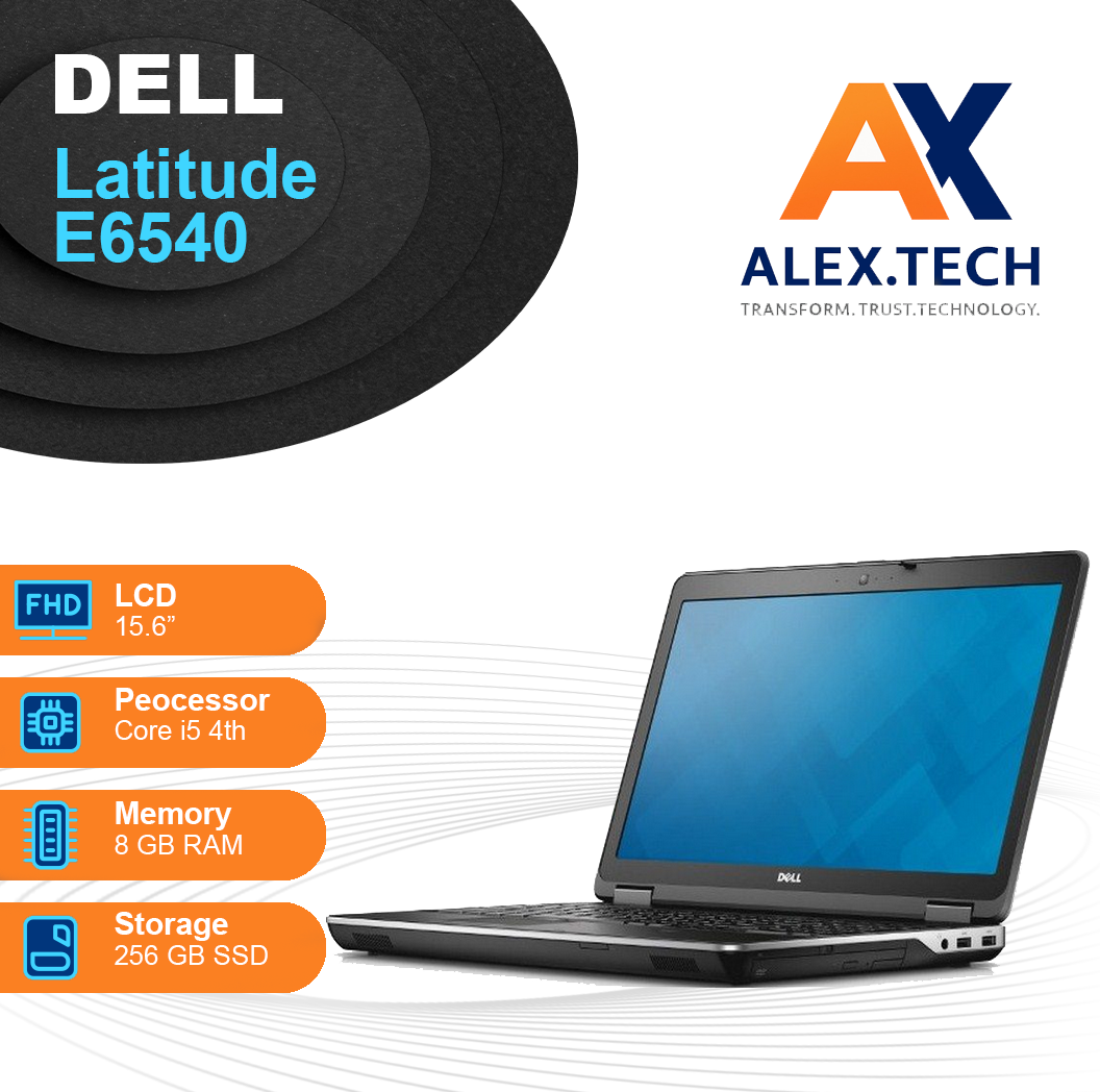 لپ تاپ استوک “DELL latitude E6540 |i5-4th|8|256|15.6