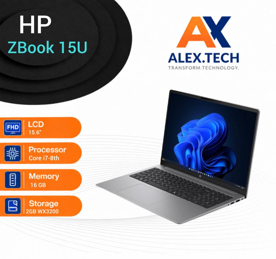 لپ تاپ استوک HP ZBook 15U|i7-8th|16|512|15.6