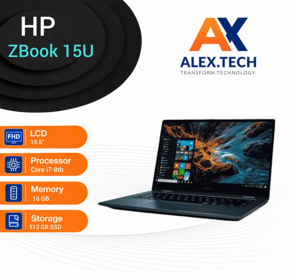 لپ تاپ استوک HP ZBook 15U|i7-8th|16|512|15.6