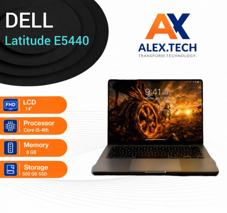 لپ تاپ استوک “DELL Latitude E5440|i5-4th|8|500|14