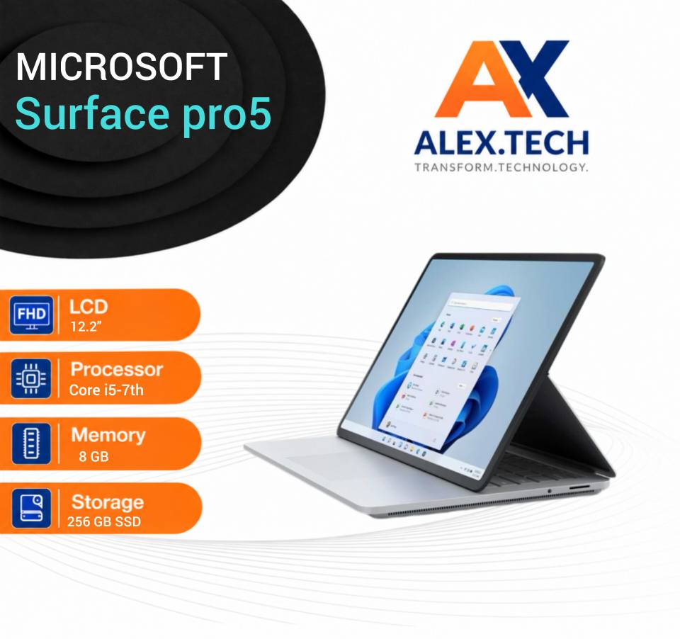 لپ تاپ استوک “Microsoft Surface Pro 5|i5-7th|8|256|12.2